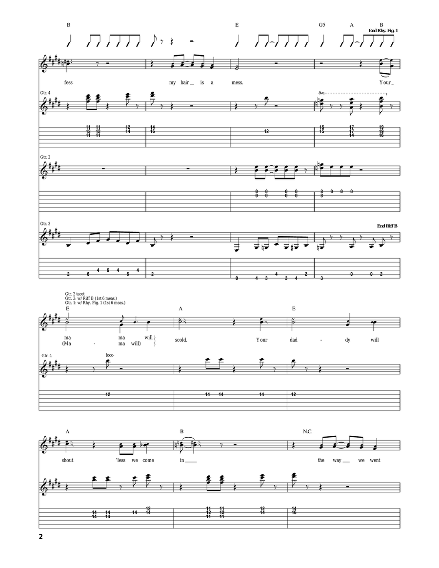 Lend Me Your Comb Lend Me Your Comb Acoustic Guitar scores gallery preview page 2