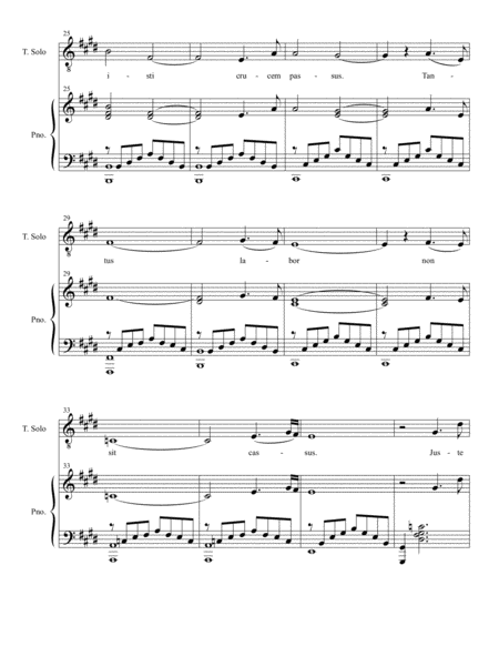 Recordare (from "Requiem Mass" - Piano/Vocal Score) image number null