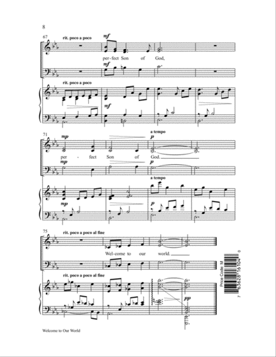 Welcome to Our World 3-Part scores gallery preview page 8
