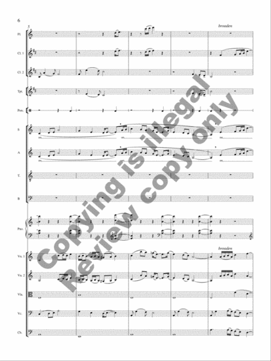 Dream (Full Score) Dream (Full Score) Choir scores gallery preview page 5