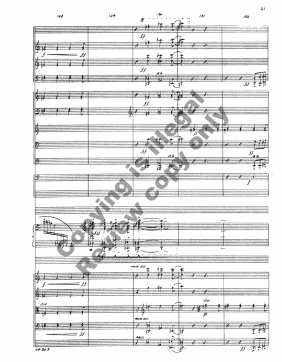 Variations on a Theme of Shostakovich (Orchesta Score) Full Orchestra scores gallery preview page 22
