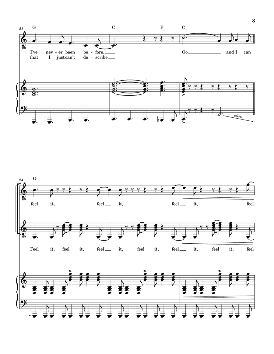 Way Down Way Down Piano, Vocal scores gallery preview page 4