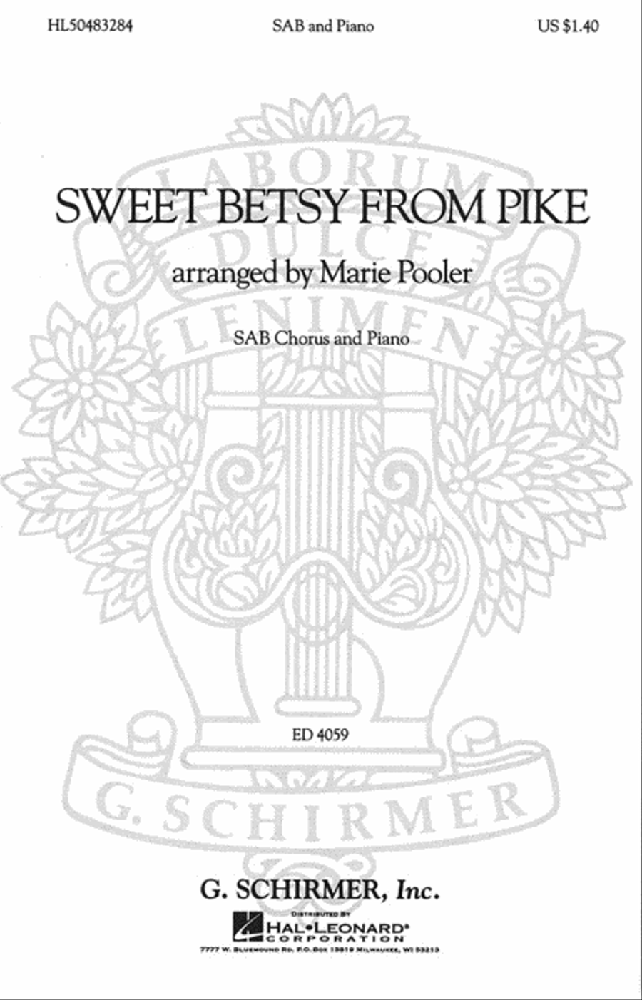 Sweet Betsy from Pike 3-Part scores gallery preview page 1