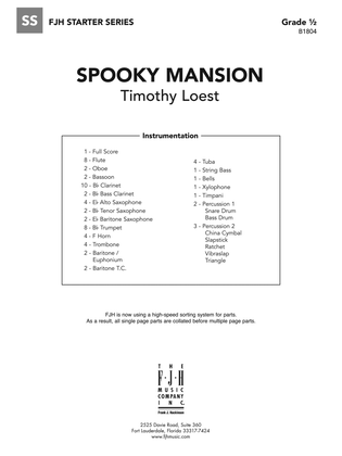 Spooky Mansion: Score