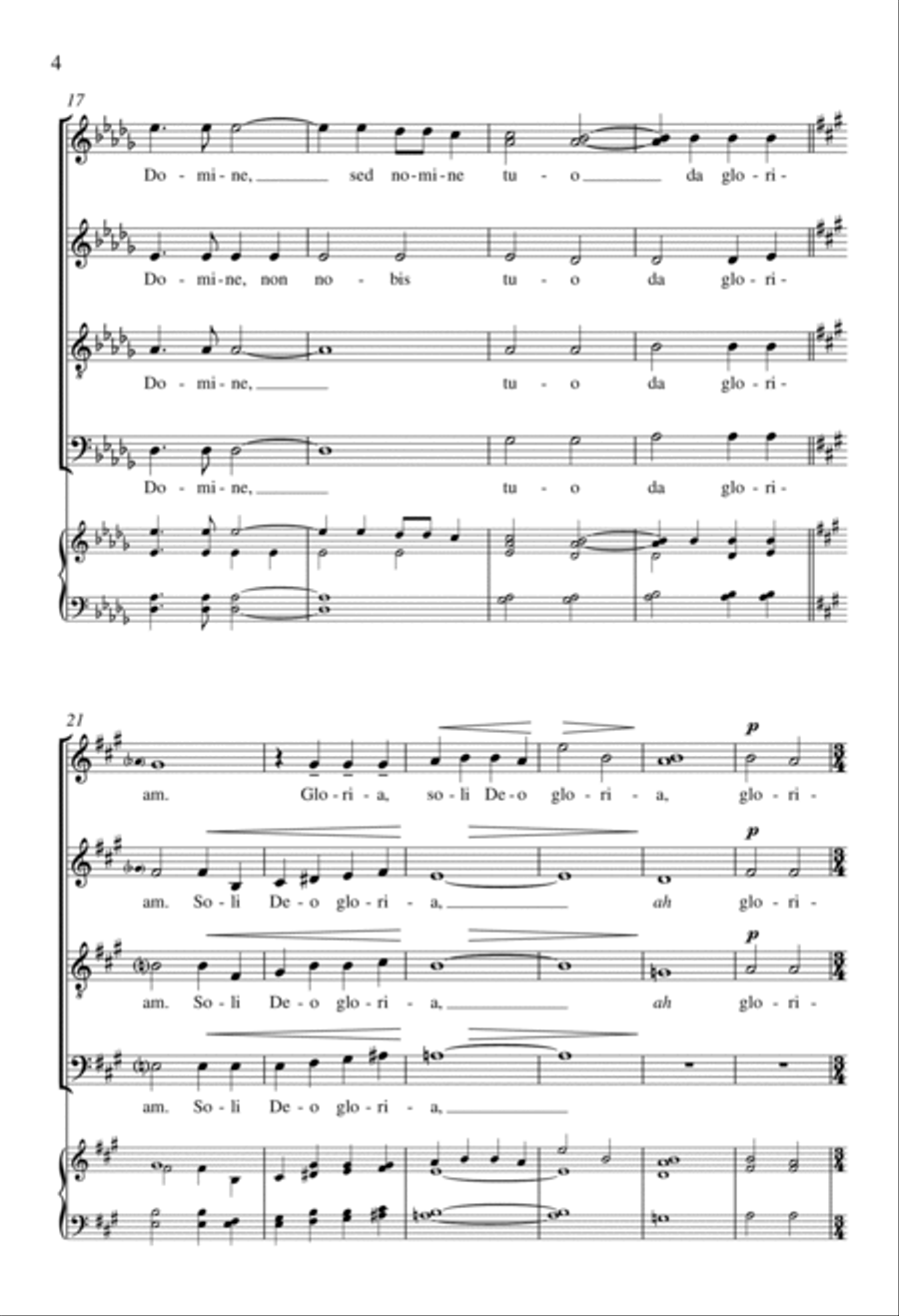 Soli Deo Gloria Divisi scores gallery preview page 3