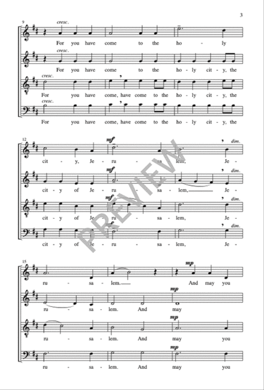 In paradisum In paradisum 4-Part scores gallery preview page 4
