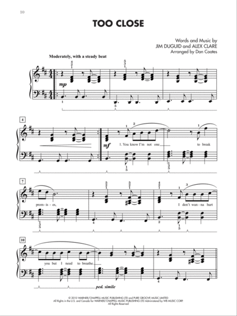 Current Hits for Teens, Book 3 Piano Solo scores gallery preview page 3