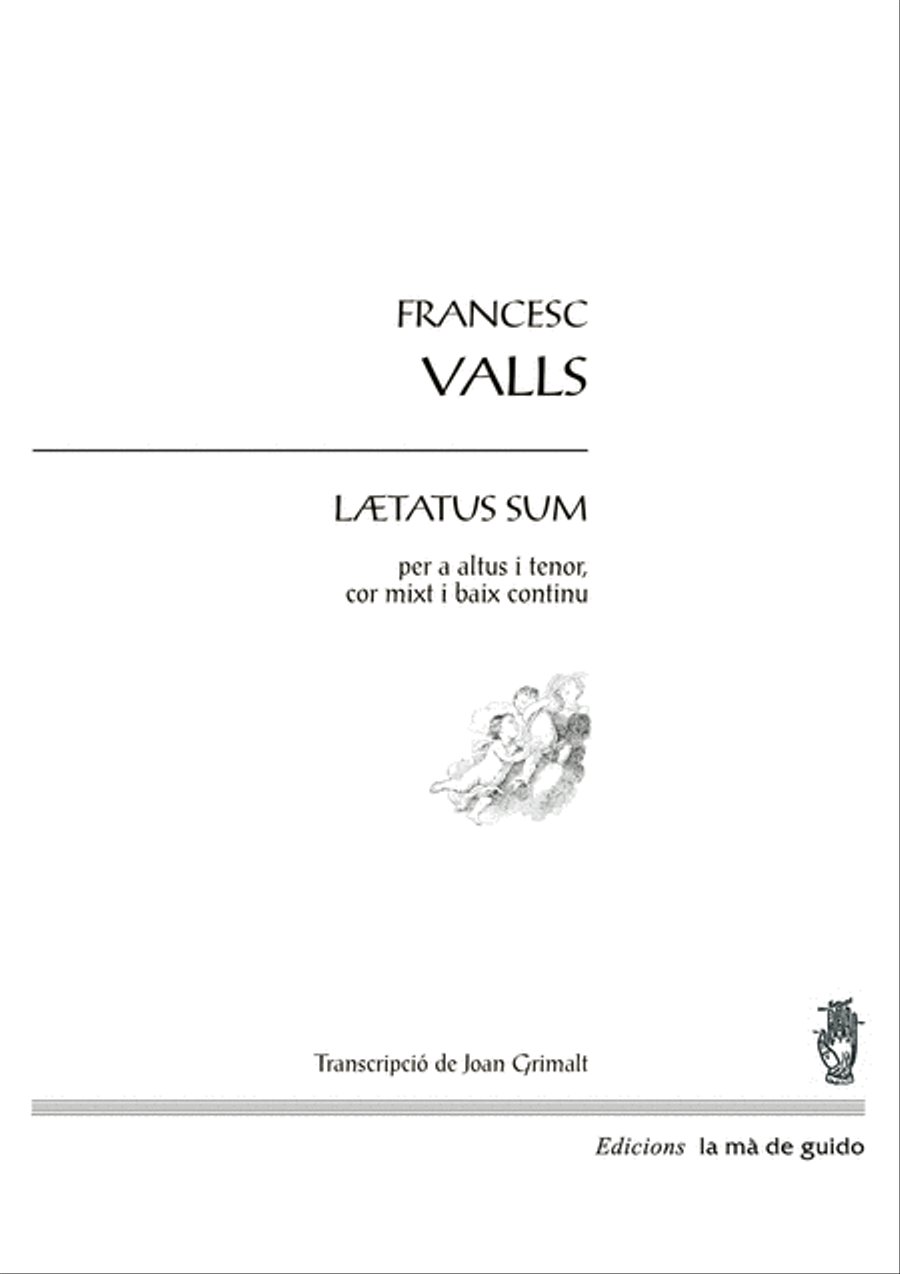 Laetatus sum Laetatus sum 4-Part scores gallery preview page 1