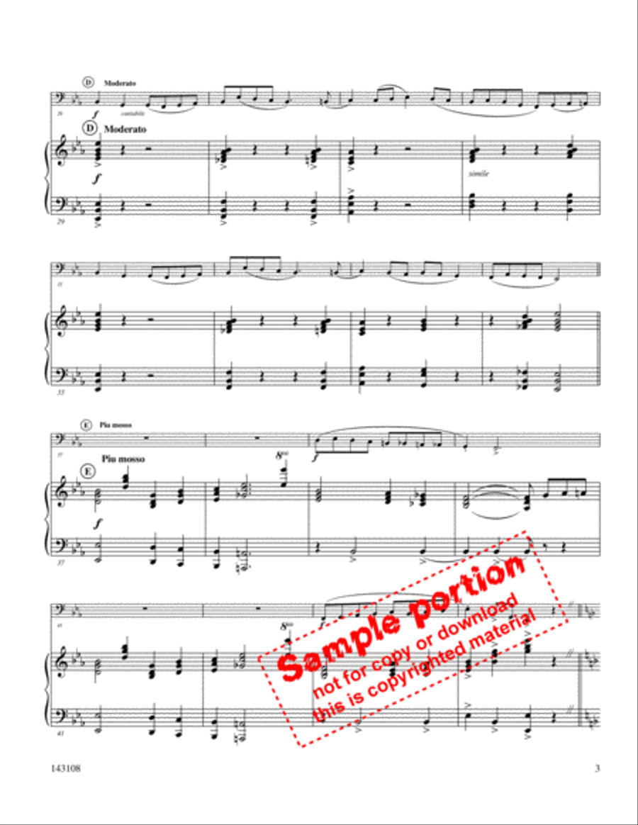 Jesus Loves Me Jesus Loves Me Trombone scores gallery preview page 4