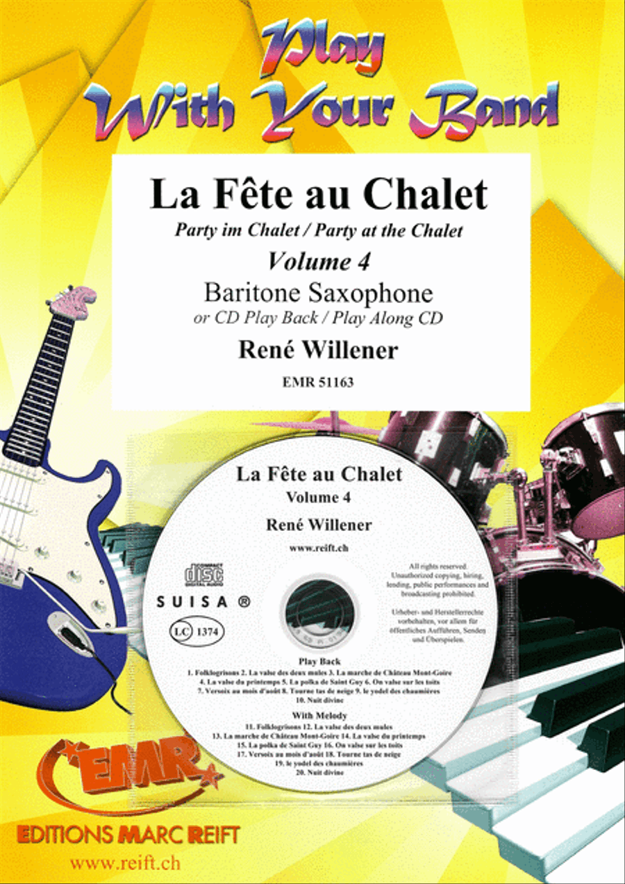 La Fete au Chalet Volume 4 Baritone Saxophone scores gallery preview page 1