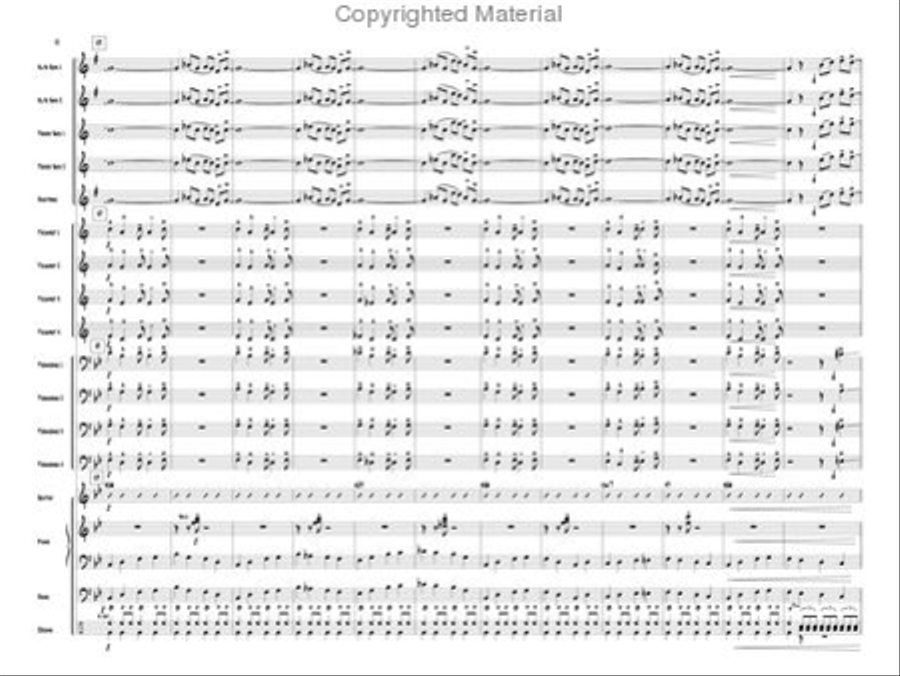 One, Two, Ready, Swing! Jazz Ensemble scores gallery preview page 7