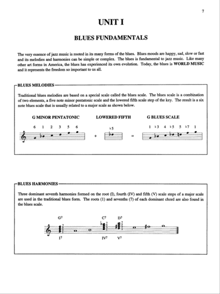 Jazz Anyone.....?, Book 1 Jazz Ensemble scores gallery preview page 7