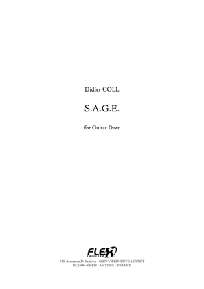 Book cover for S.A.G.E