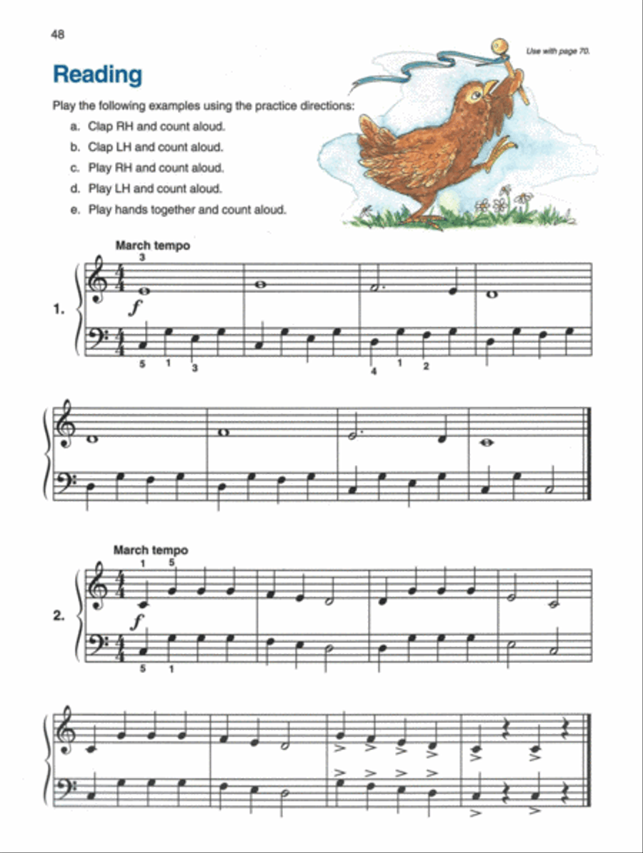 Alfred's Basic Piano Library Sight Reading Book Complete Piano Method scores gallery preview page 5