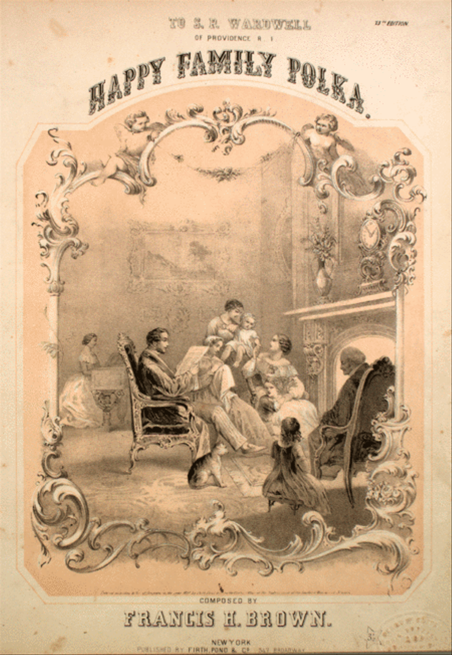 Happy Family Polka Piano Solo scores gallery preview page 1