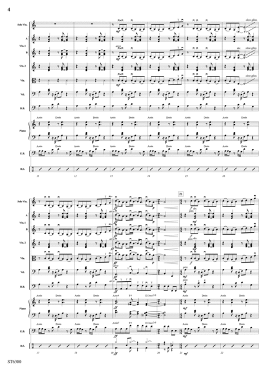 Fleckish: Score String Orchestra scores gallery preview page 4