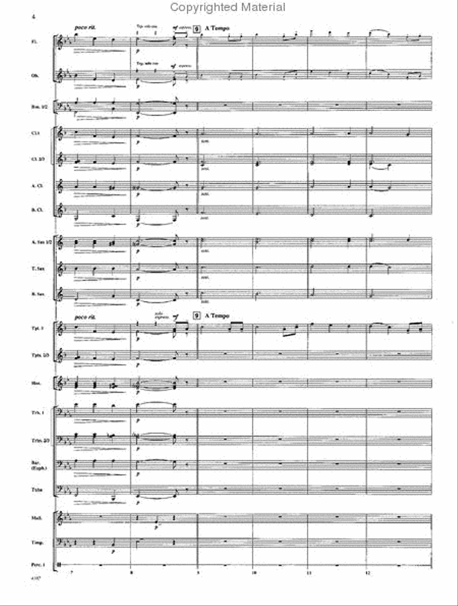 A Child's Lullaby Big Band scores gallery preview page 3