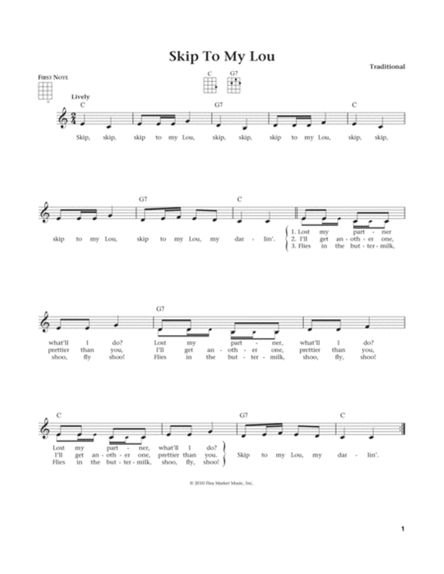 Skip To My Lou (from The Daily Ukulele) (arr. Liz and Jim Beloff)