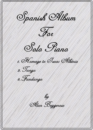 Spanish Album For Piano Solo