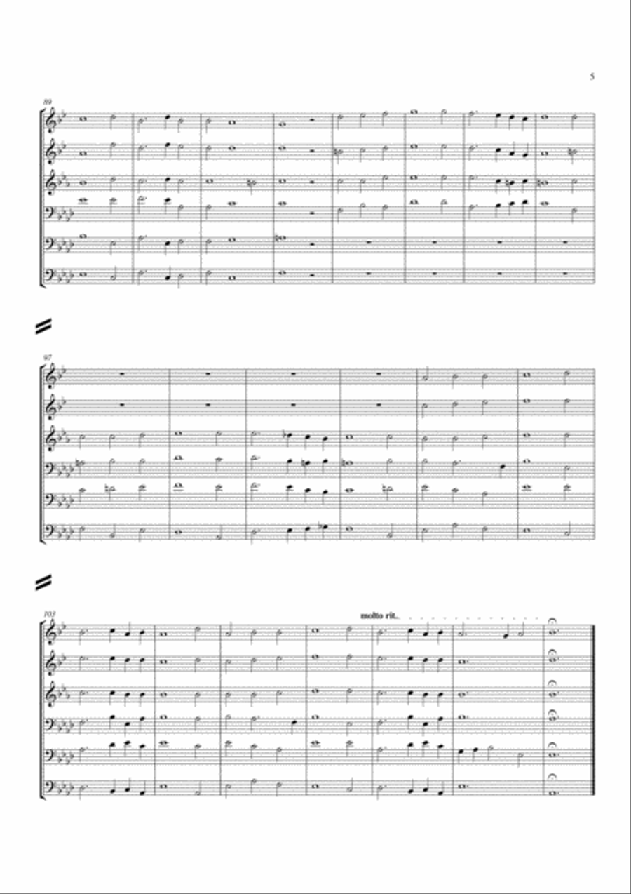 Ihr Musici, frisch auf! Chamber Music scores gallery preview page 5