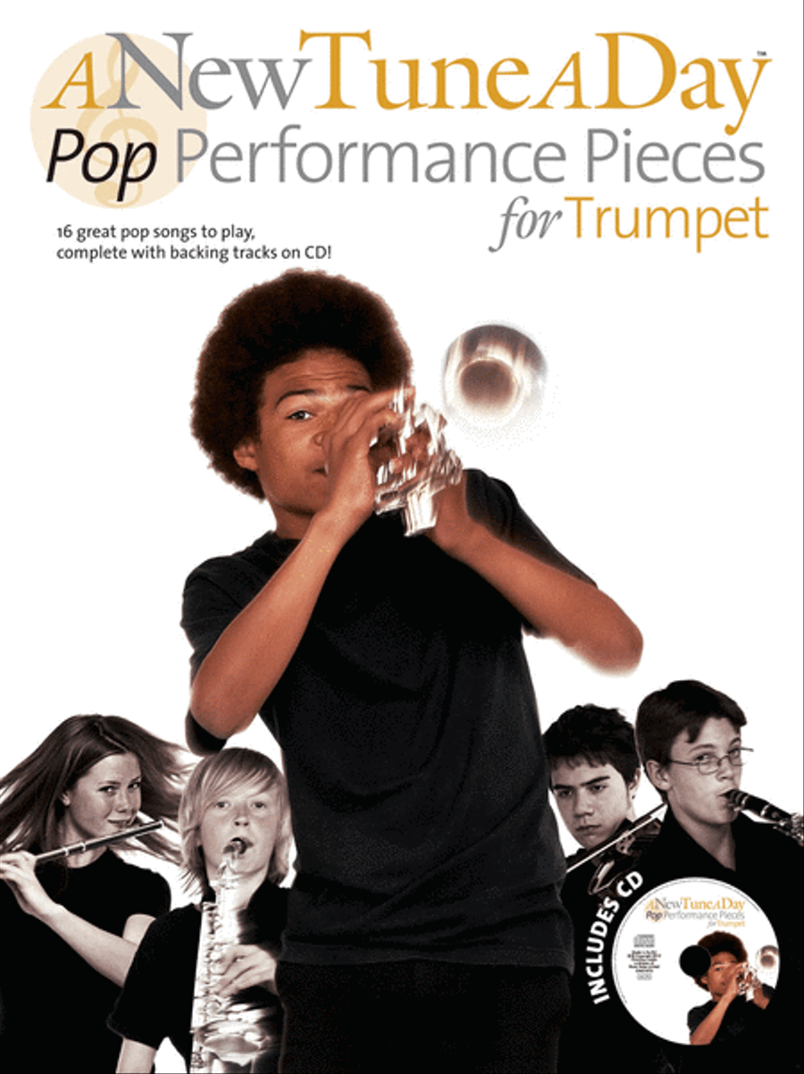 A New Tune a Day - Pop Performance Pieces for Trumpet Concert Band Methods scores gallery preview page 1