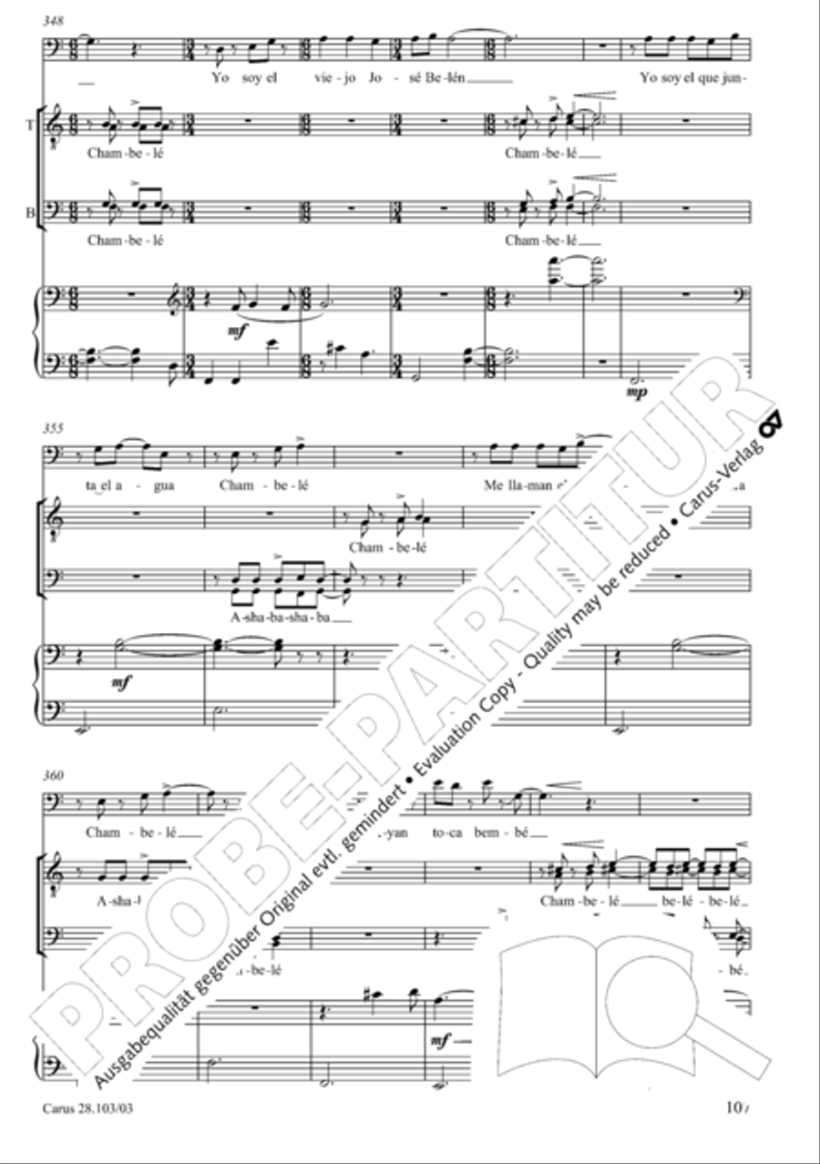 Water Water 4-Part scores gallery preview page 122