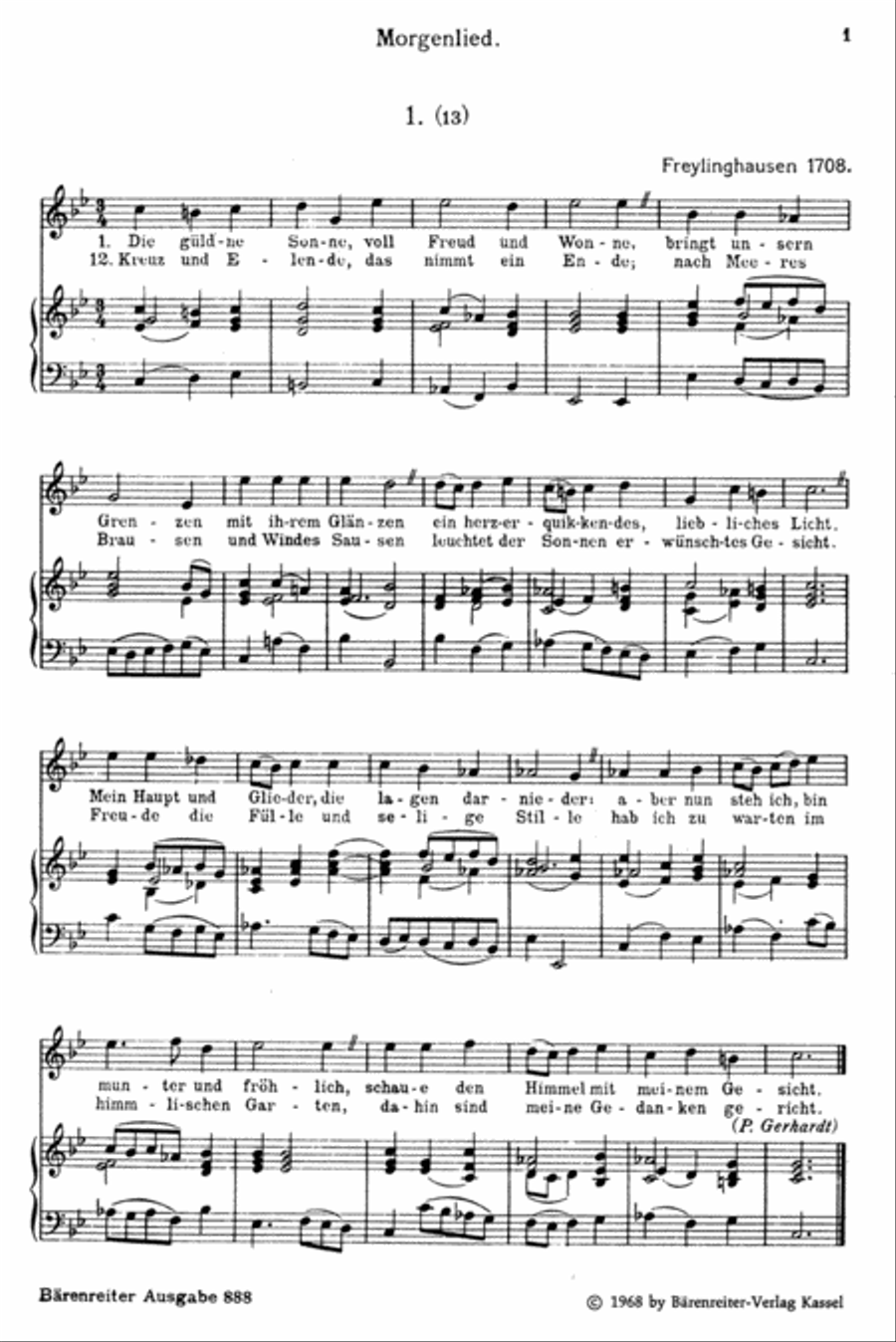 Die Gesange zu G.Chr.Schemellis Gesangbuch und 6 Lieder aus dem Klavierbuchlein fur Anna Magdalena Bach for High Voice BWV 439-507,511-514,516,517 High Voice scores gallery preview page 2
