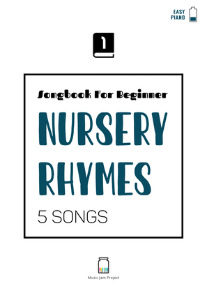 Nursery Rhymes For Beginner - Book 1