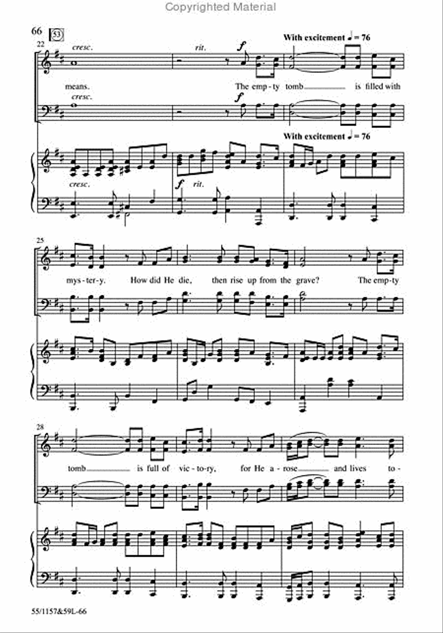 Upon This Rock 4-Part scores gallery preview page 10