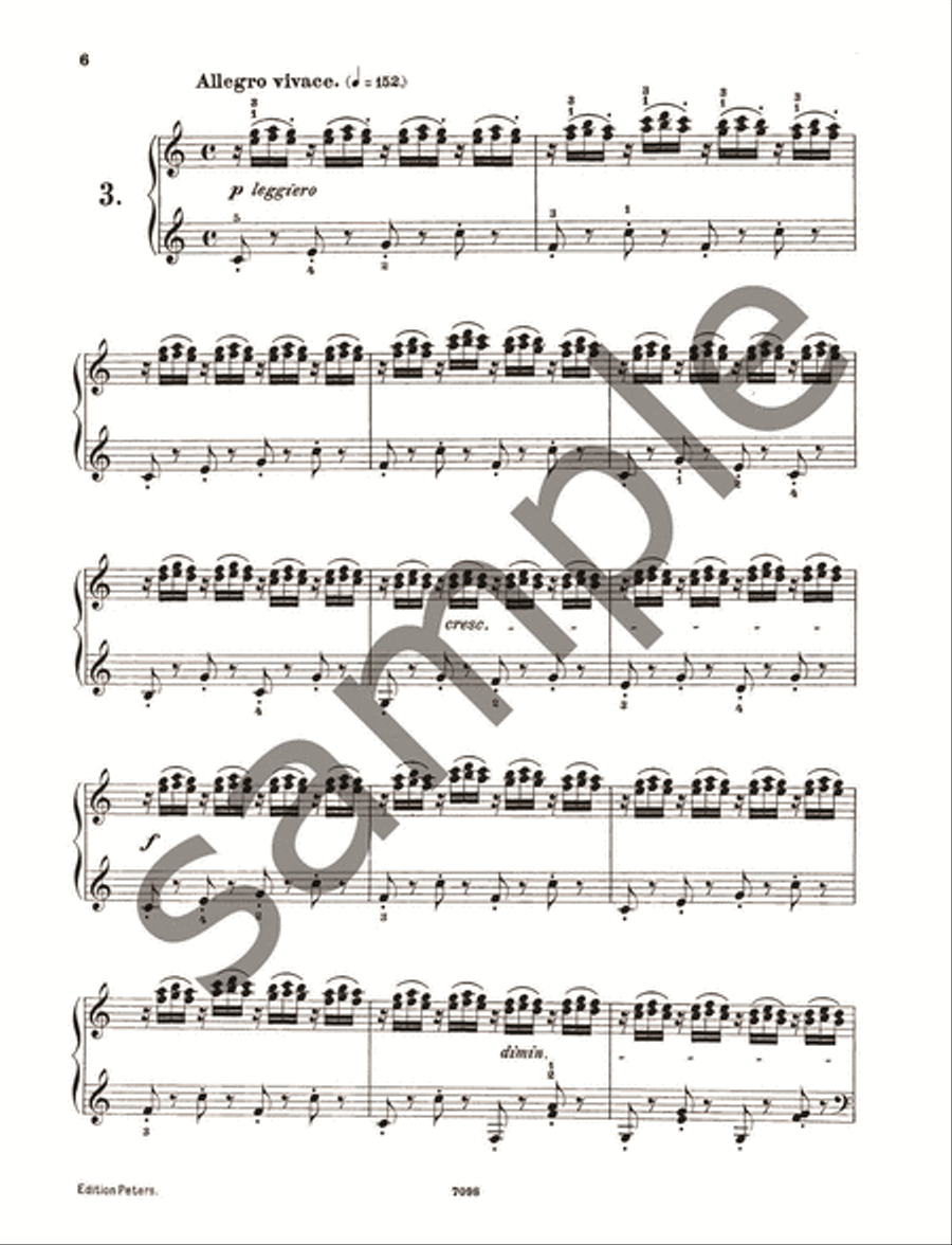 Preliminary School of Finger Dexterity Op. 636 for Piano Piano scores gallery preview page 4