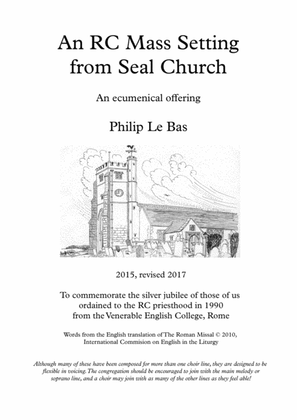 Book cover for RC Mass Setting from Seal Church