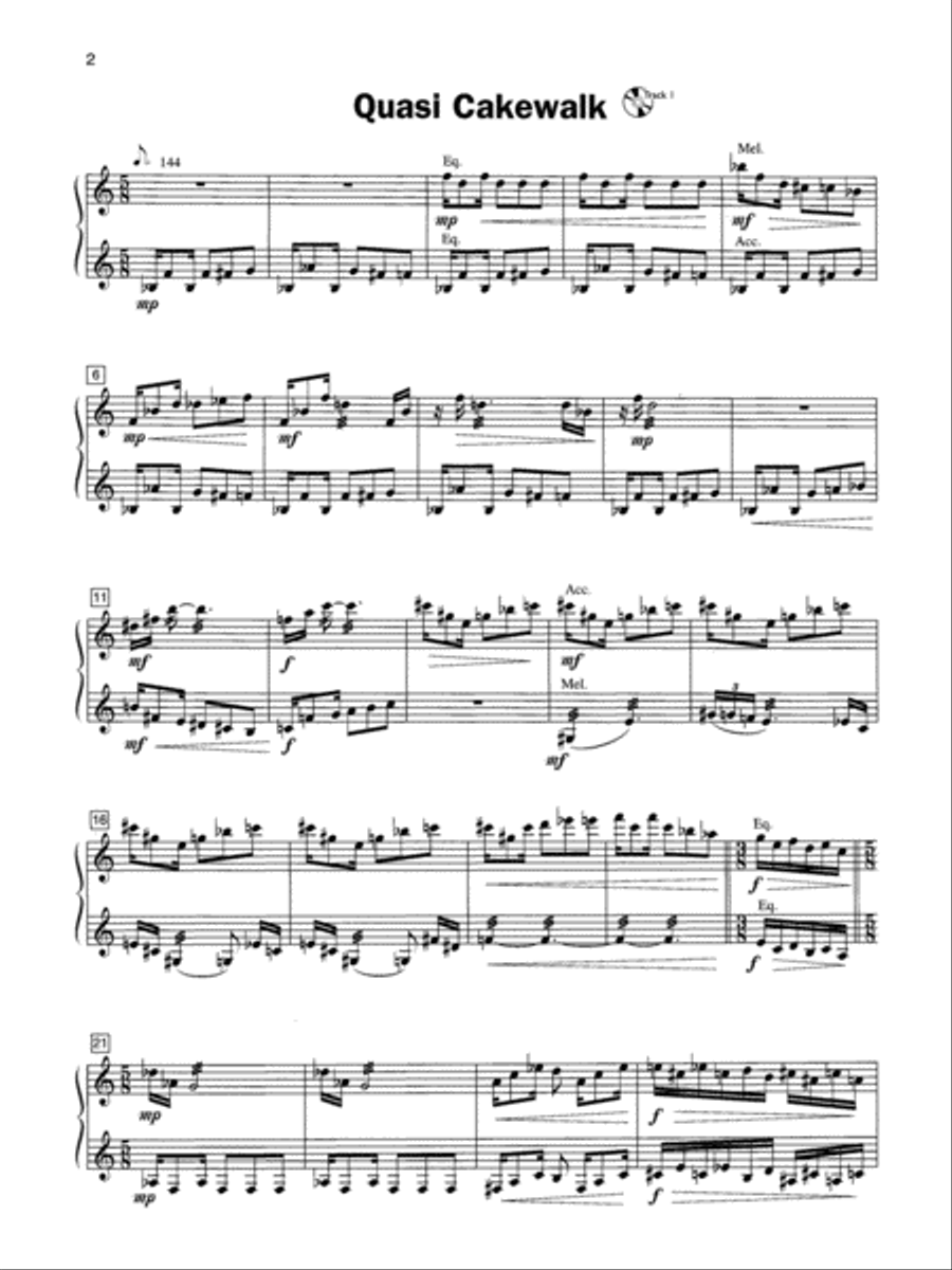 Contemporary Mallet Duets Small Ensemble scores gallery preview page 3