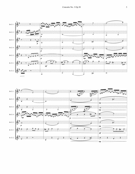 Rachmaninoff - Piano Concerto No. 3 - Clarinet Choir image number null