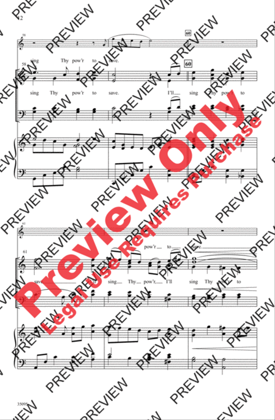 Cleansing Fountain 4-Part scores gallery preview page 12