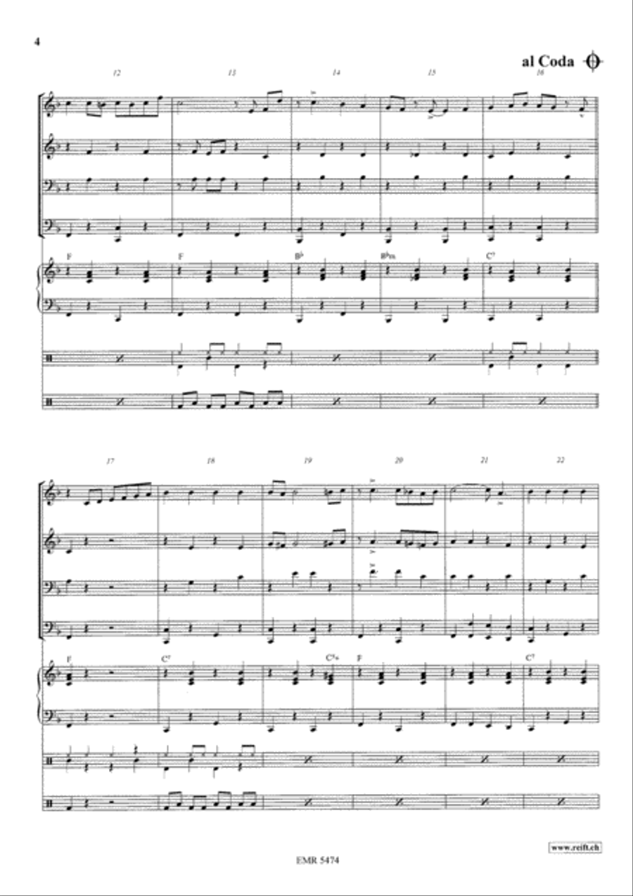American Patrol American Patrol Concert Band scores gallery preview page 4
