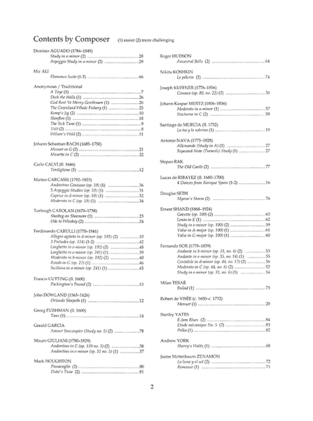 Graded Repertoire for Guitar, Book Two