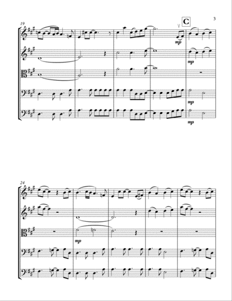 In My Life In My Life String Orchestra scores gallery preview page 4