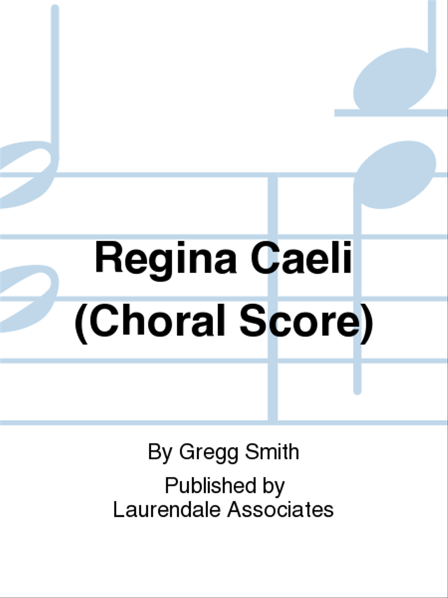 Regina Caeli Regina Caeli 4-Part scores gallery preview page 1