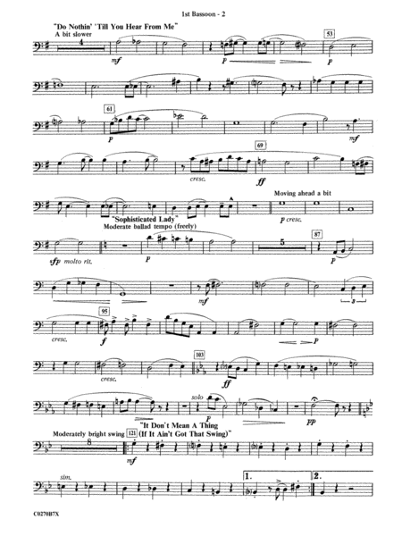 Duke Ellington: Bassoon