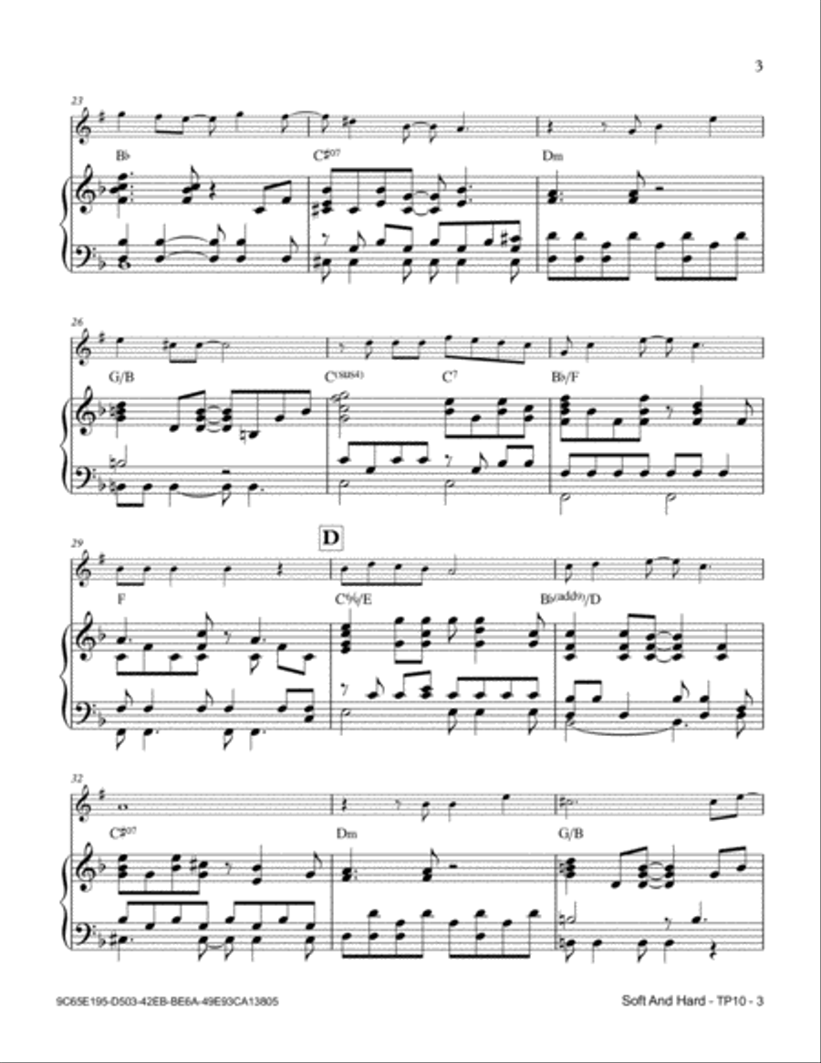 Soft And Hard Trumpet Solo scores gallery preview page 3