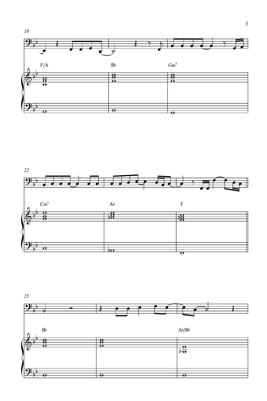 Circle Of Life Circle Of Life Piano scores gallery preview page 3