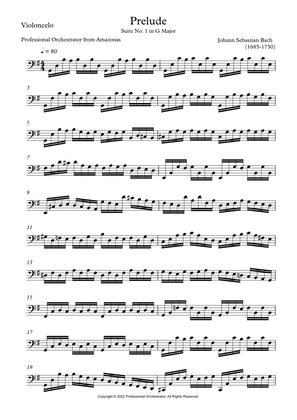 Prelude Suite No. 1 in G major, BWV 1007