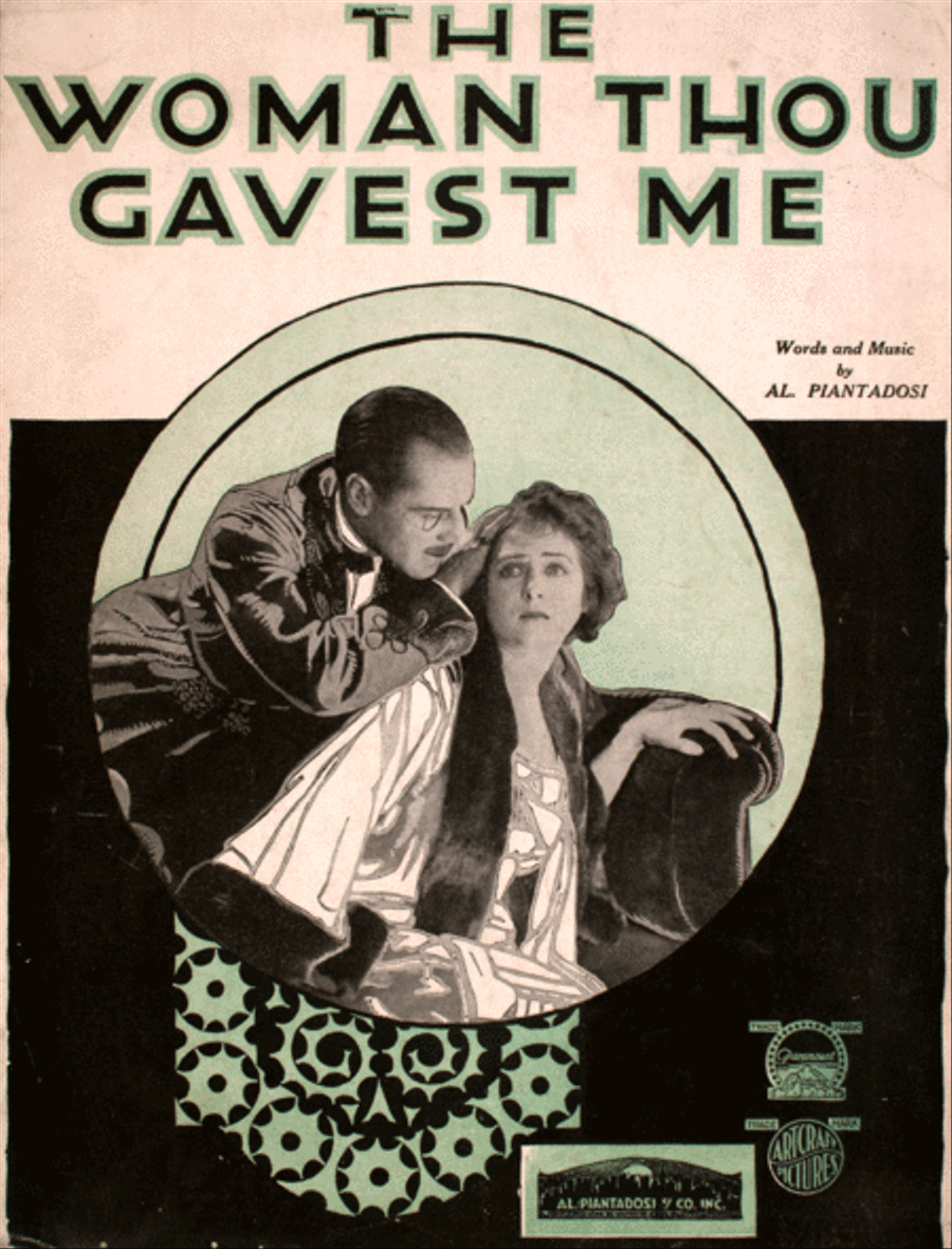 The Woman Thou Gavest Me Voice scores gallery preview page 1
