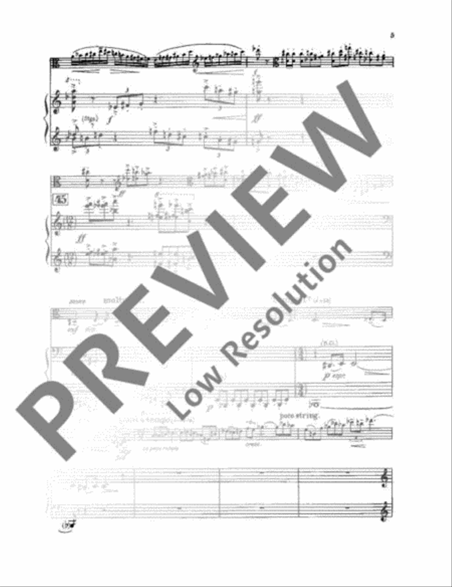 Elegy Viola scores gallery preview page 8