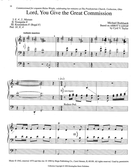Eight Improvisations on 20th Century Hymn Tunes, Set 1 image number null