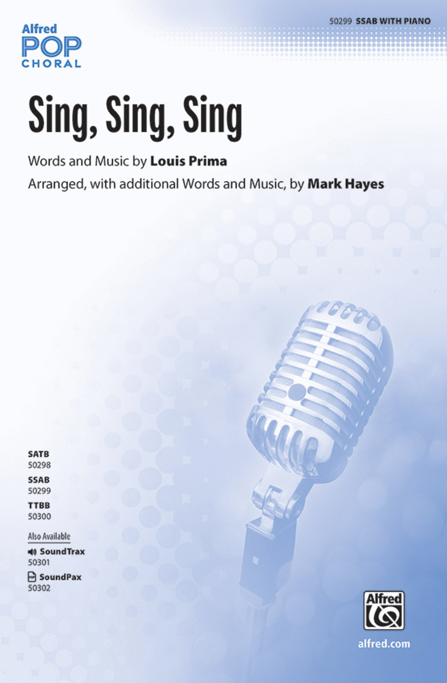 Sing, Sing, Sing 3-Part scores gallery preview page 1