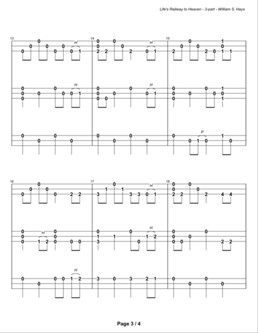 Life's Railway To Heaven (ensemble) Small Ensemble scores gallery preview page 5
