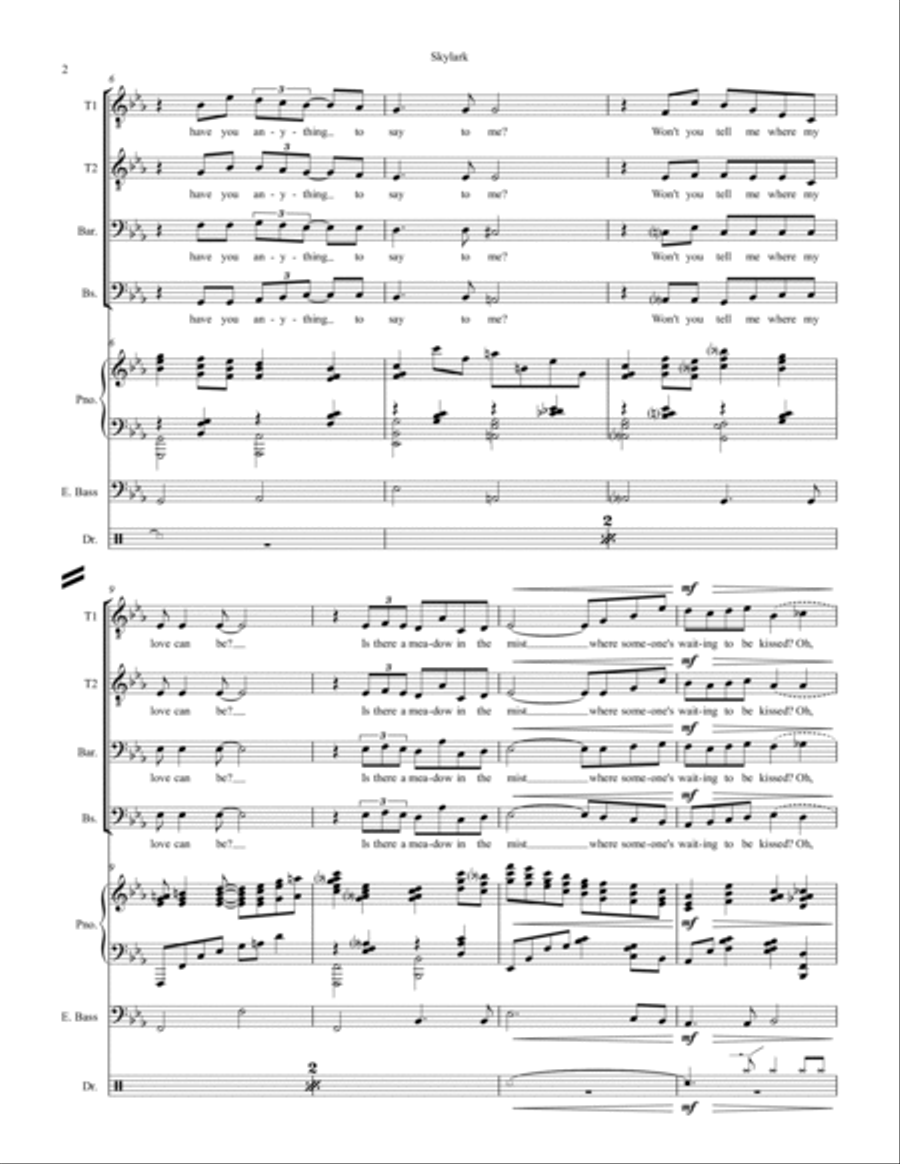 Skylark Skylark Small Ensemble scores gallery preview page 2