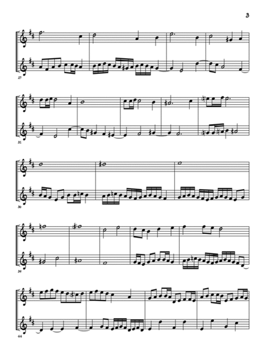 Lord of the Fountains' Fugue (for two tin whistles or Irish flutes)