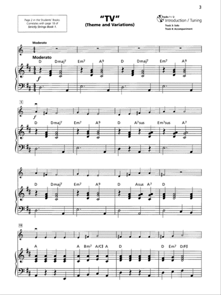 Strictly Strings Pop-Style Solos Chamber Orchestra scores gallery preview page 3